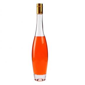 Crystal white glass liquor vodka bottle 500ml