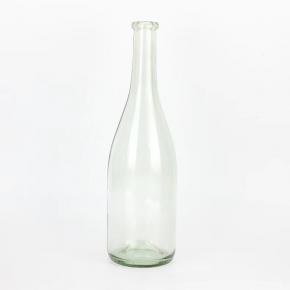 Wholesale 750 ml empty clear glass bottles for wine