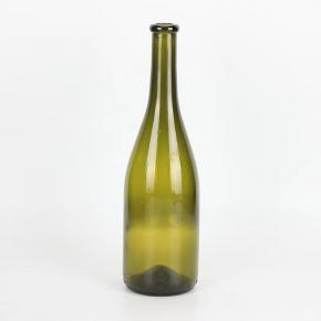  High-quality green alcohol bottle packaging 750ml Champagne wine bottle