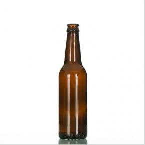 Professional Manufacturer Supplier Factory Manufactured Amber Glass Beer Bottle 330 ML