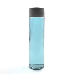 250ml 500ml 300ml 350ml 400ml High quality juice mineral water glass bottle with plastic cover