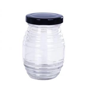 Screw cap sealed 150ml 350ml 750ml lead-free glass honey bottle price