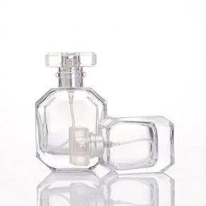 Wholesale hot selling packaging 50ML100ml pressed glass perfume bottle