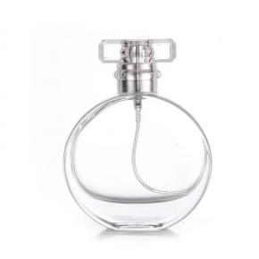  Customized logo 30ml glass perfume bottle with acrylic lid