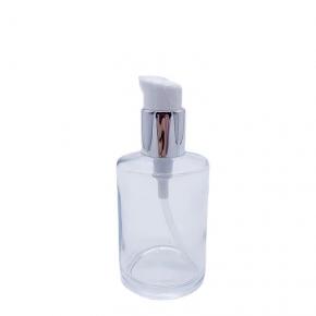 wholesale glass cosmetic lotion pump bottle