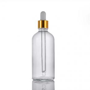 50ml Golden Dropper E Liquid Glass Bottle